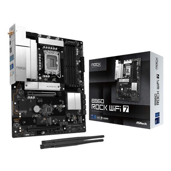 Asrock B860 Rock WiFi 7 Intel B860 LGA 1851 (Socket V1) ATX, 4 image