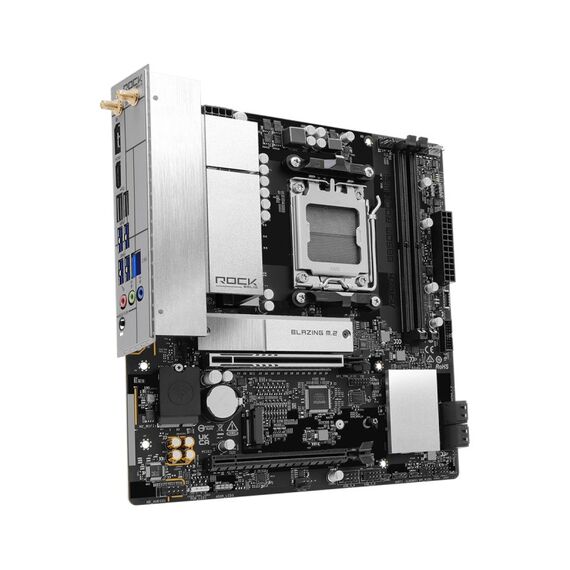 Asrock B850M Rock WiFi AMD B850 Sockel AM5 micro ATX, 3 image