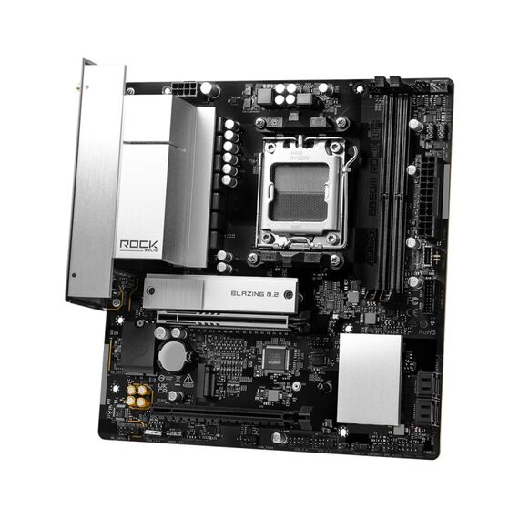 Asrock B850M Rock WiFi AMD B850 Sockel AM5 micro ATX, 4 image
