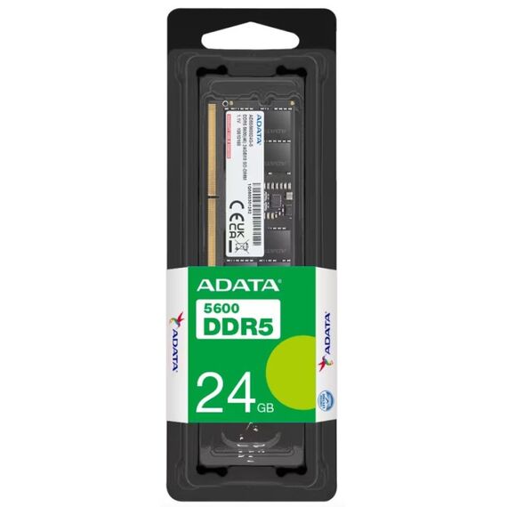 ADATA AD5S560024G-S Speichermodul 24 GB 1 x 24 GB DDR5 5600 MT/s 262-pin SO-DIMM, Arbeitsspeicher: 24 GB, 4 image