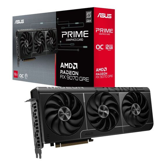 ASUS Prime -RX9070GRE-O12G AMD Radeon RX 9070 GRE 12 GB GDDR6, 7 image