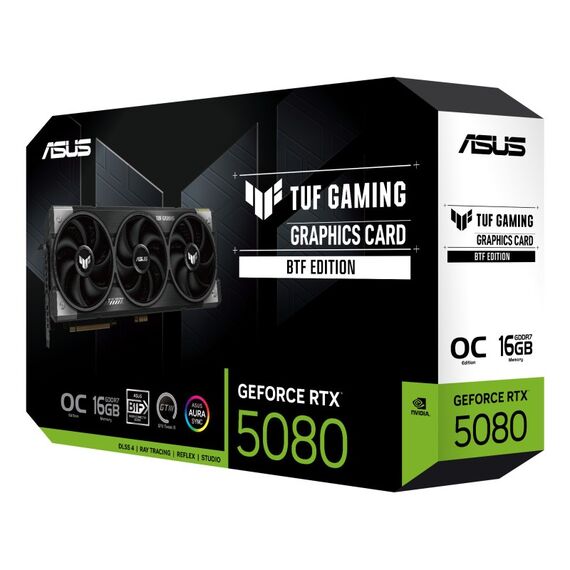 ASUS TUF-RTX5080-O16G-BTF-GAMING NVIDIA GeForce RTX 5080 16 GB GDDR7, 7 image