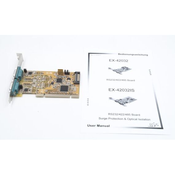 EXSYS EX-42032 Schnittstellenkarte/Adapter Eingebaut Seriell