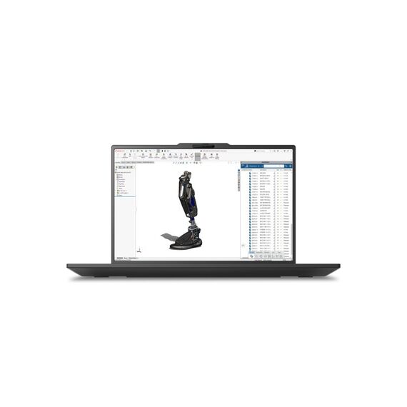 Lenovo ThinkPad P16s Gen 5 (Intel) Copilot + PC Copilot+ PC Intel Core Ultra 7 356H Mobiler Arbeitsplatz 40,6 cm (16") WUXGA 32 GB LPDDR5x-SDRAM 1 TB SSD NVIDIA RTX PRO 500 Blackwell Wi-Fi 7 (802.11be) Windows 11 Pro Schwarz Schweiz, 2 image
