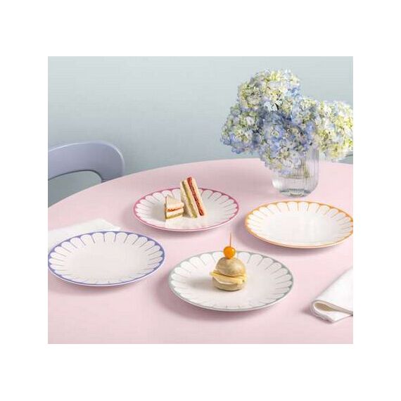 Villeroy & Boch 1045502621 Teller Essteller Rund Porzellan Grün 1 Stück(e), Farbe: Grün, 3 image
