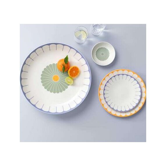 Villeroy & Boch 1045522621 Teller Essteller Rund Porzellan Gelb 1 Stück(e), Farbe: Gelb, 5 image