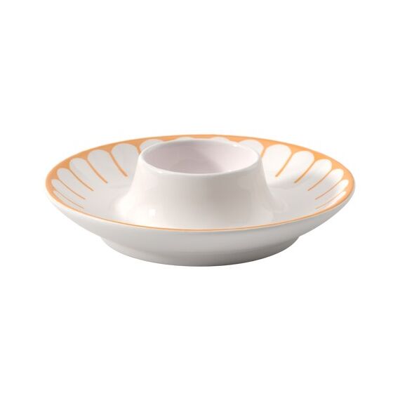 Villeroy & Boch Fleur Eierbecher Weiß, Gelb