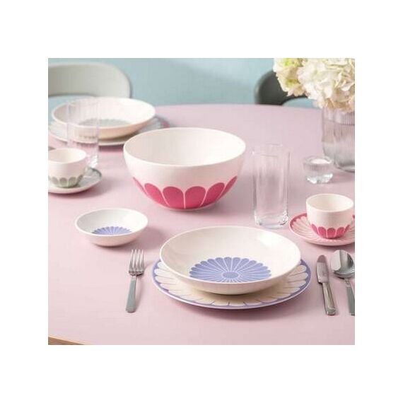 Villeroy & Boch 1045543171 Speiseschüssel Salatschüssel 2,5 l Rund Porzellan Pink 1 Stück(e), 4 image
