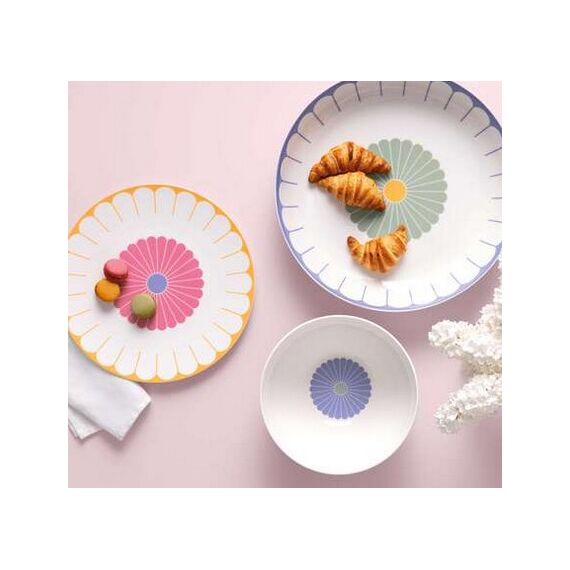 Villeroy & Boch 1045543171 Speiseschüssel Salatschüssel 2,5 l Rund Porzellan Pink 1 Stück(e), 5 image