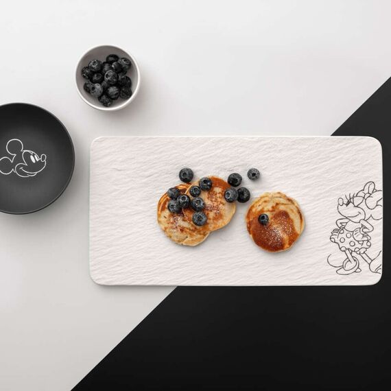 Villeroy & Boch ManRock Servierteller Rechteckig Porzellan Weiß 1 Stück(e), Farbe: Weiß, 3 image