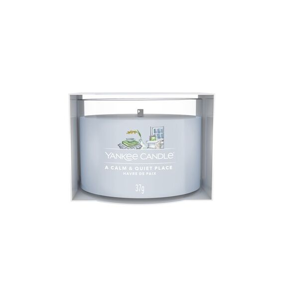 Yankee Candle A Calm & Quiet Place Wachskerze Rund Blau 1 Stück(e)