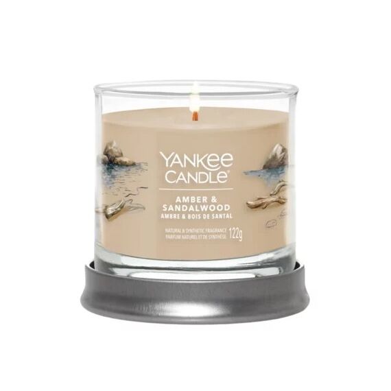 Yankee Candle 1744756E Wachskerze Zylinder Bernstein, Sandelholz Beige 1 Stück(e)