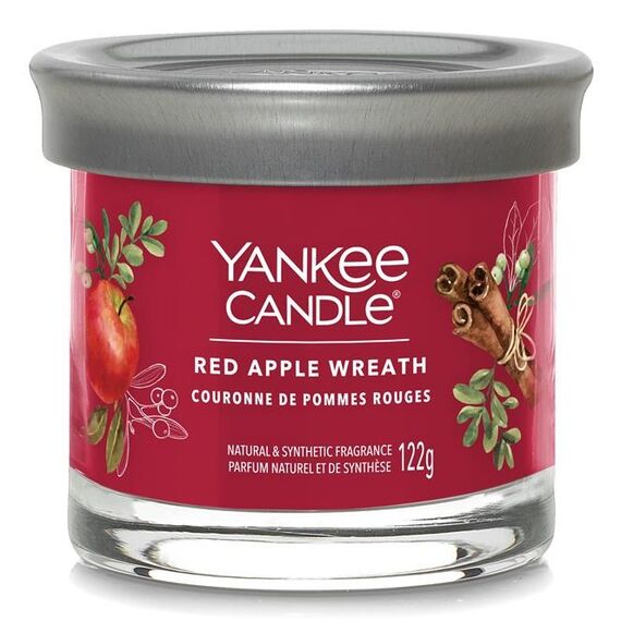 Yankee Candle Red Apple Wreath Wachskerze Zylinder Rot 1 Stück(e)