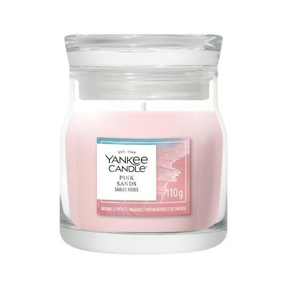 Yankee Candle Pink Sands Wachskerze Rund Blumig, Fruchtig 1 Stück(e)