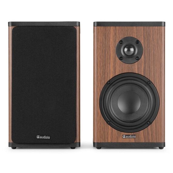 Audizio BS20 Lautsprecherset 50 W Heimkino Braun 2.0 Kanäle Bluetooth, 4 image