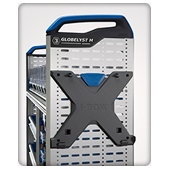 L-BOXX 1000010148 Montage-Kit Blau, Silber