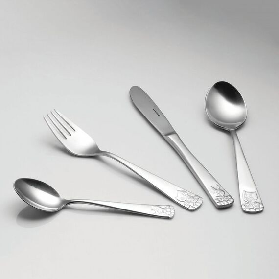 Sola 100081 Besteck für Kleinkinder Kleinkind-Besteck Silber Edelstahl, 6 image
