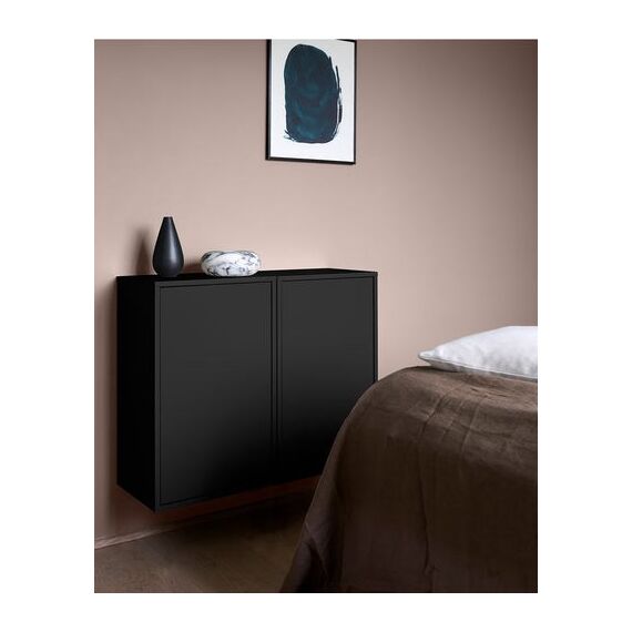 ReCollector Laundry Box Wäschekorb Rechteckig Holz Schwarz, Farbe: Schwarz, 3 image