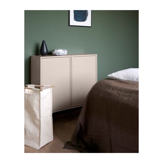 ReCollector Laundry Box Wäschekorb Rechteckig Holz Grau, Farbe: Grau, 6 image