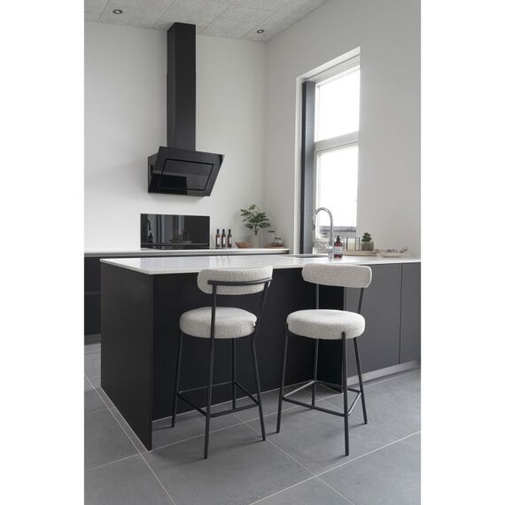 House Nordic 1001361 Barhocker Gepolsterter Sitz Gepolsterte Rückenlehne 4 Bein(e), 3 image