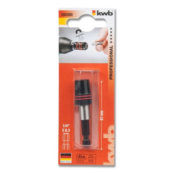 kwb 10 03 00 Schraubendreherbit-Halter Stahl 25,4 / 4 mm (1 / 4") 1 Stück(e)