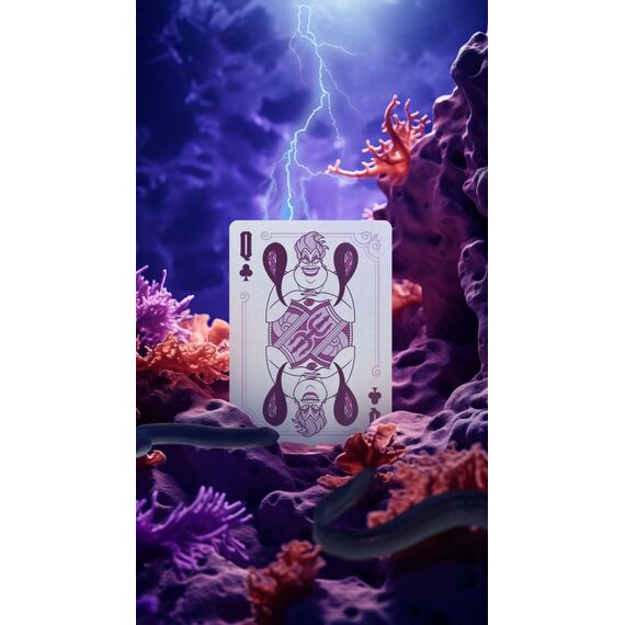 Bicycle Disney Villains Spielkarten 56 Stück(e), Farbe: Grün, Violett, 5 image