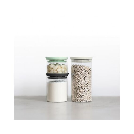 Brabantia 100550 Küchenbehälter Universal-Behälter-Set Glas, Kunststoff, 3 image