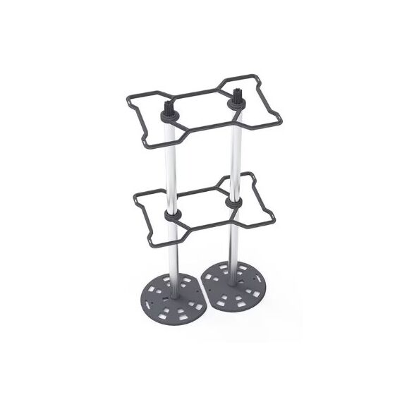 Gusta Garden Chili Buddy Korbpflanzenstütze Kunststoff Schwarz, Grau, 2 image