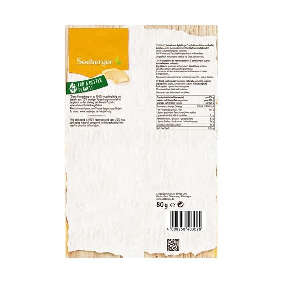 Seeberger 4030007013 Getrocknete Frucht 80 g