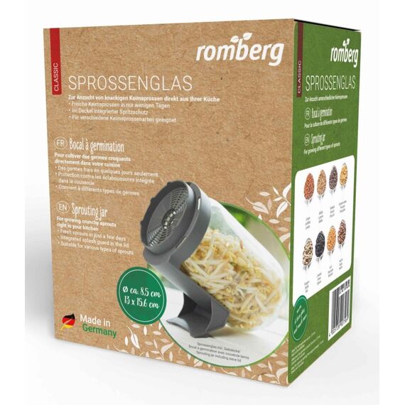 Romberg Sprossenglas – Frische Keimsprossen einfach selbst ziehen, 6 image