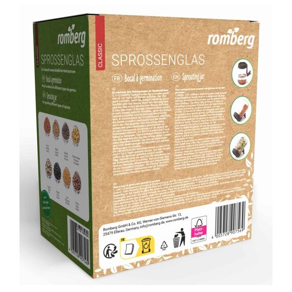 Romberg Sprossenglas – Frische Keimsprossen einfach selbst ziehen, 7 image