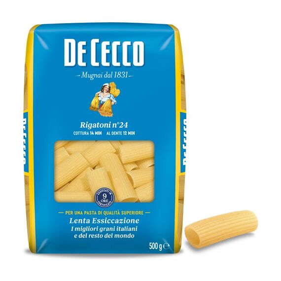 De Cecco 8001250050243 Pasta 500 g Rigatoni Kurze Nudeln