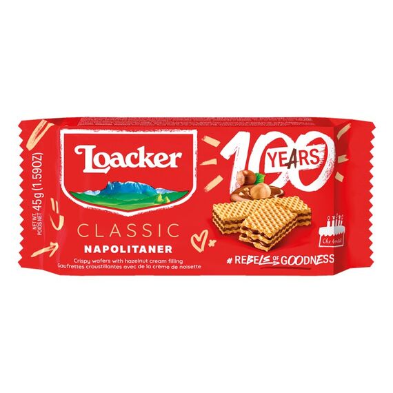 Loacker 101101 Süßes Plätzchen & Keks Wafer Keks Haselnuss 175 g