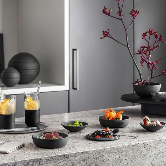 Villeroy & Boch 1016669051 Geschirrset Schwarz, 4 image