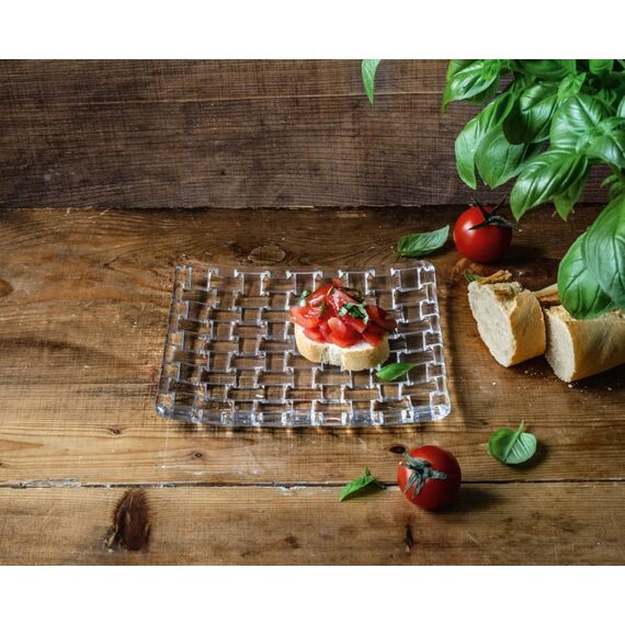 Nachtmann Bossa Nova Dessertteller Quadratisch Glas Transparent 2 Stück(e), 4 image