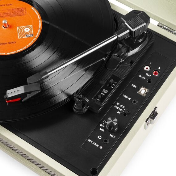 Fenton RP118C Audio-Plattenspieler mit Riemenantrieb Grün Automatisch, 6 image