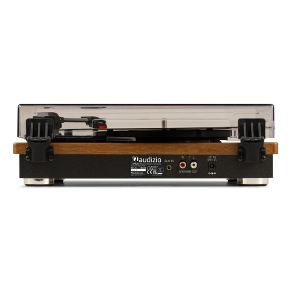 Audizio RP112L Audio-Plattenspieler mit Riemenantrieb Schwarz, Hellbraun, 2 image