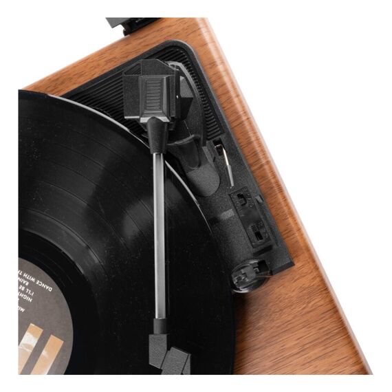 Audizio RP112L Audio-Plattenspieler mit Riemenantrieb Schwarz, Hellbraun, 10 image