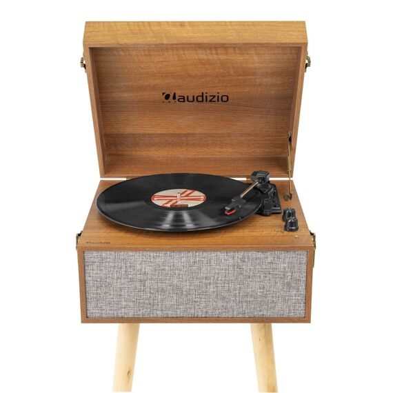 Audizio Fremont Audio-Plattenspieler mit Riemenantrieb Schwarz, Grau Automatisch, 2 image