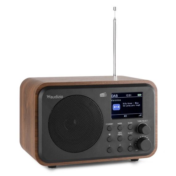 Audizio Milan Tragbar Digital Holz, 3 image