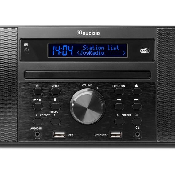 Audizio Prato Heim-Audio-Mikrosystem 60 W Schwarz, 3 image