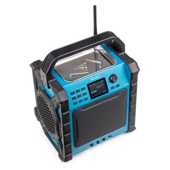 Audizio Temi-XL Digital 30 W DAB, DAB+, FM Schwarz, Blau, 2 image