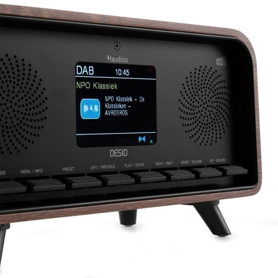 Audizio Desio Internet Analog & Digital Schwarz, Dark brown, 3 image