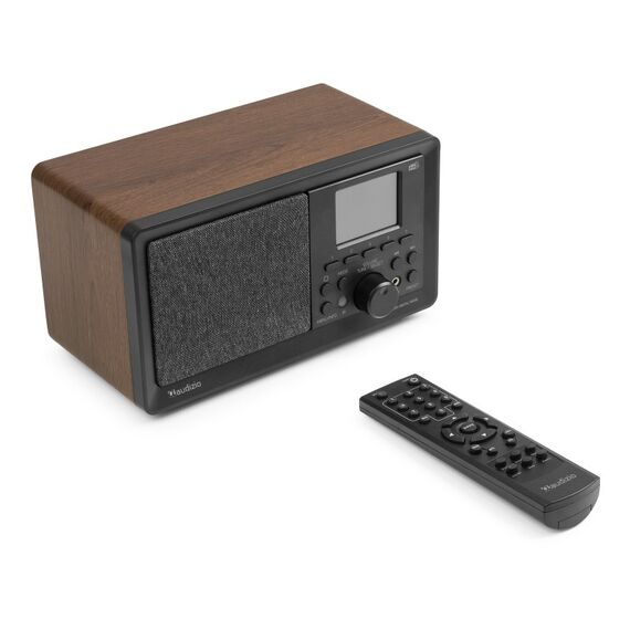 Audizio Padova Tragbar Digital Schwarz, Holz, 2 image