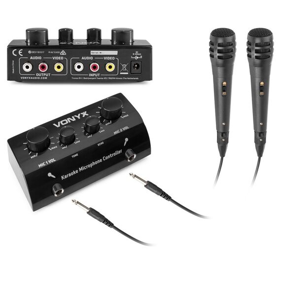 Vonyx AV430B Schwarz Karaoke-Mikrofon, 6 image