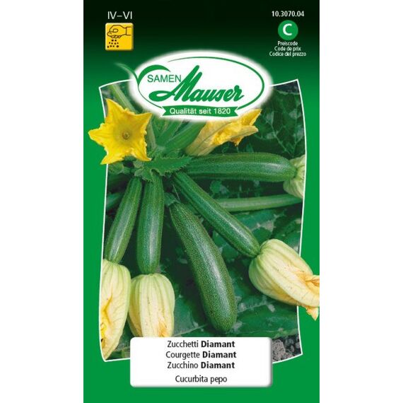 Samen Mauser 10307004 Gemüsesamen Zucchini, Zucchini