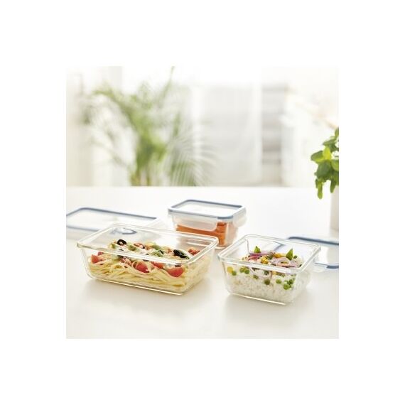Rotho CLIC & LOCK Rechteckig Container 0,5 l Blau, Transparent 1 Stück(e), 5 image