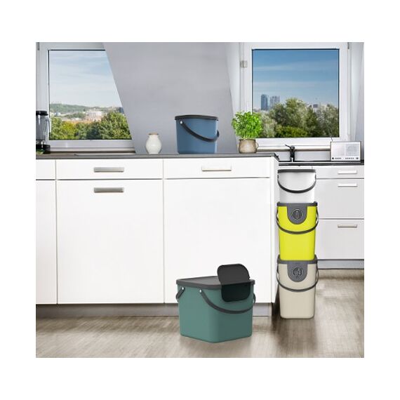 Rotho Albula 40 l Rechteckig Kunststoff Cappuccino, Farbe: Cappuccino