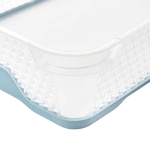 keeeper Jonas Aufbewahrungskorb Rechteckig Polypropylen (PP), Thermoplastisches Elastomer (TPE) Blau, Weiß, Farbe: Blau, Weiß, 3 image