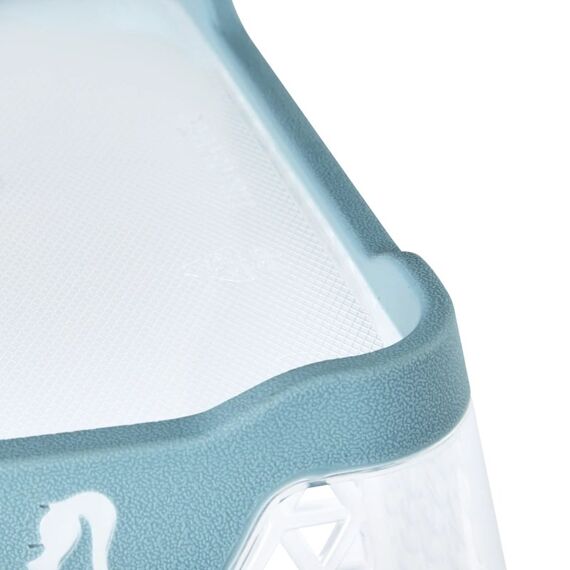 keeeper Jonas Aufbewahrungskorb Rechteckig Polypropylen (PP), Thermoplastisches Elastomer (TPE) Weiß, Blau, Farbe: Weiß, Blau, 5 image